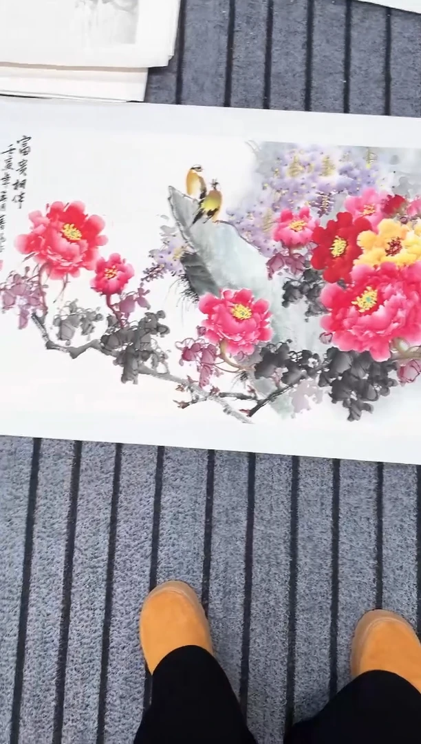 精品国画花鸟作品