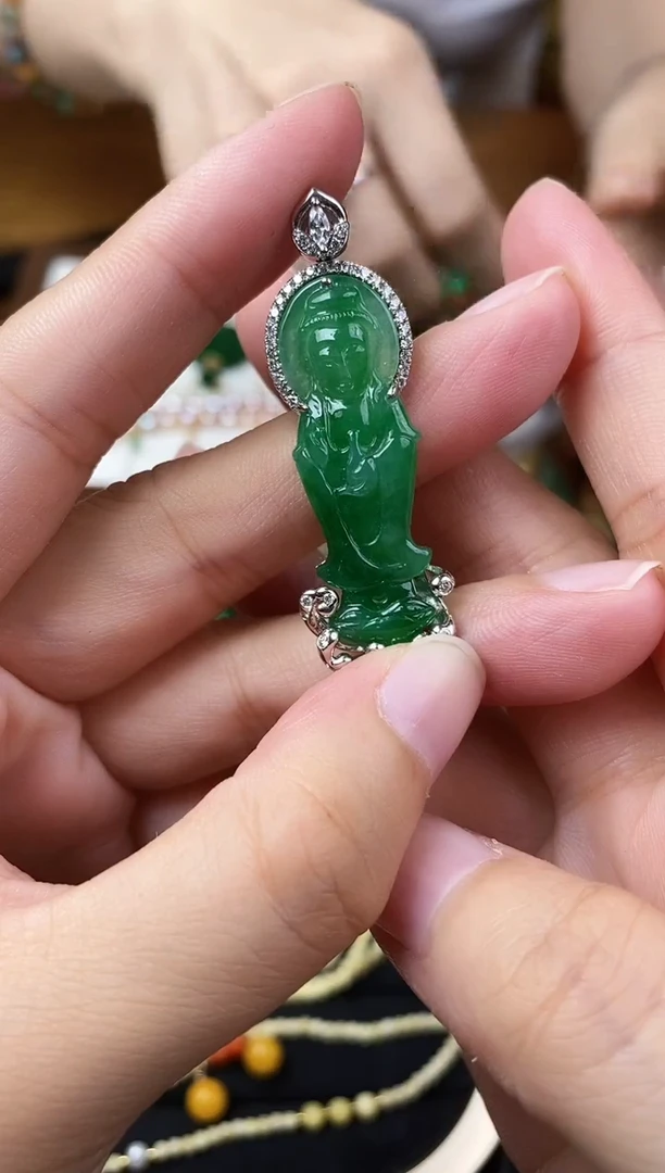 颈饰未镶嵌翡翠翡翠吊坠