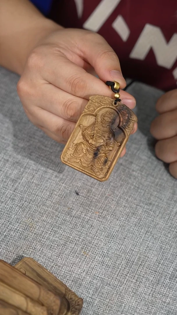 金丝楠赵帅挂件雷纹款