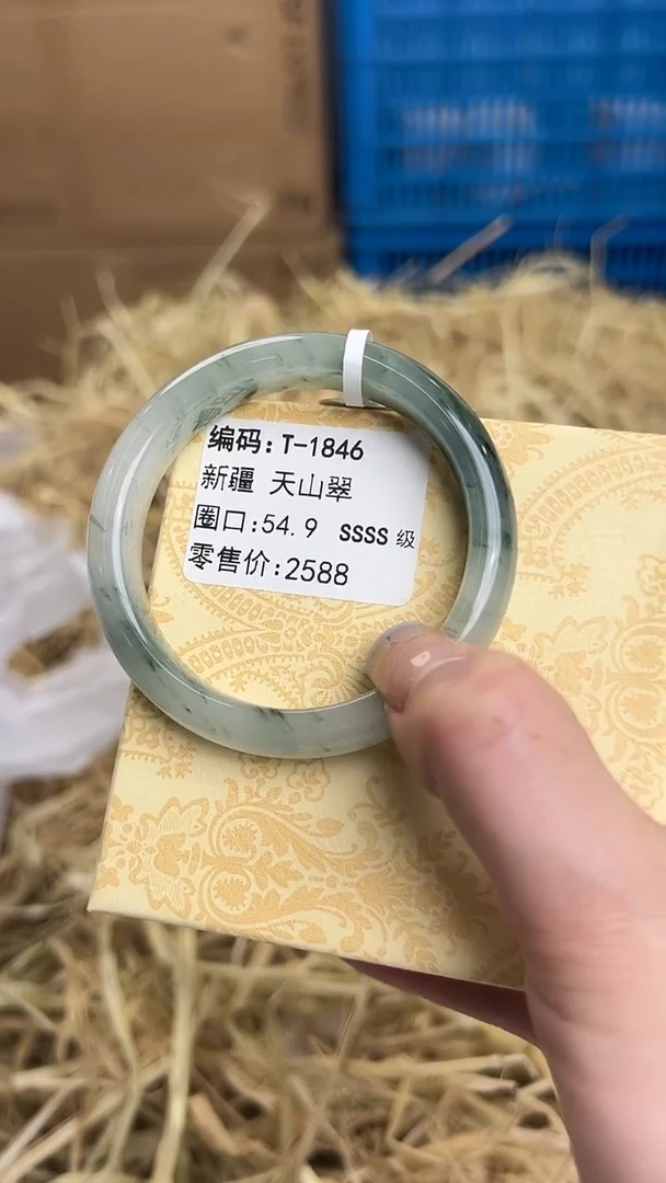 未镶嵌手镯石英质玉T-1846