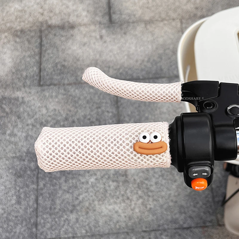 电动车把手套吸汗透气四季通用可爱卡通电瓶摩托车握把套618大促