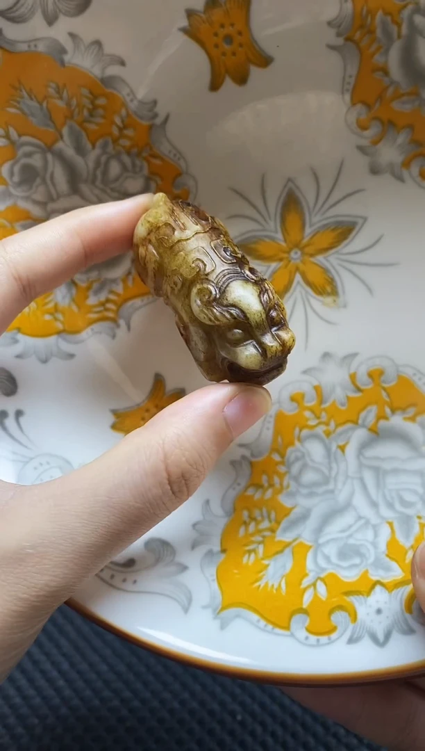 瓷片瓷片 瓷器 摆件 1个