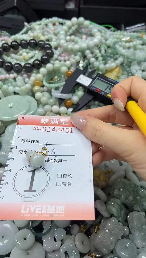 翡翠未镶嵌颈饰闪购0146451