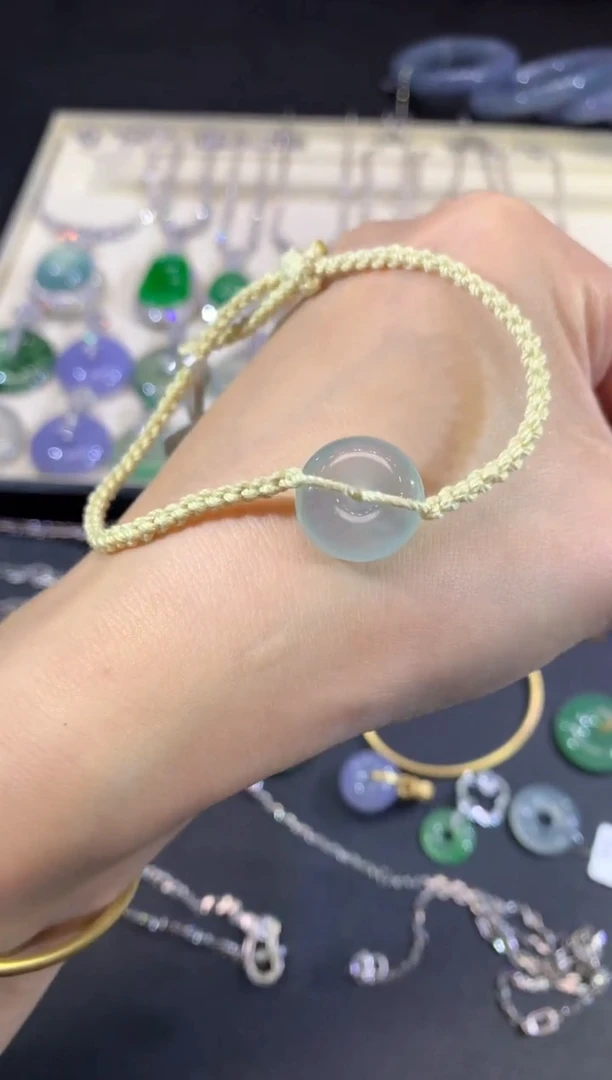 未镶嵌手链翡翠21手串