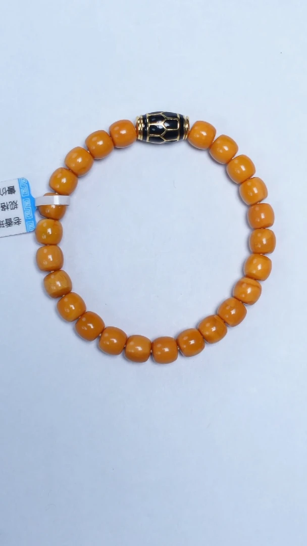 手链蜜蜡未镶嵌老蜡老型手串7mm