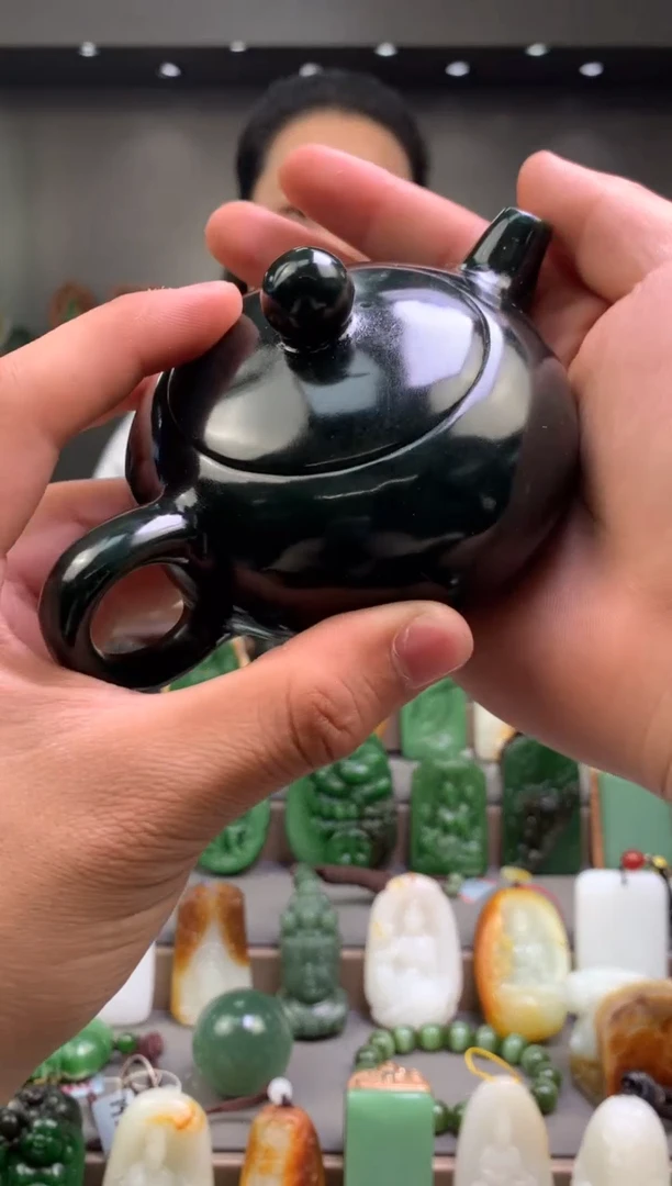 【闪购商品】和田玉茶壶未镶嵌茶壶2