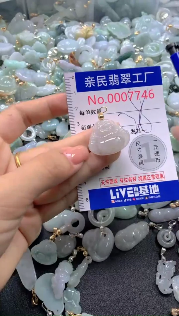 颈饰未镶嵌翡翠7746