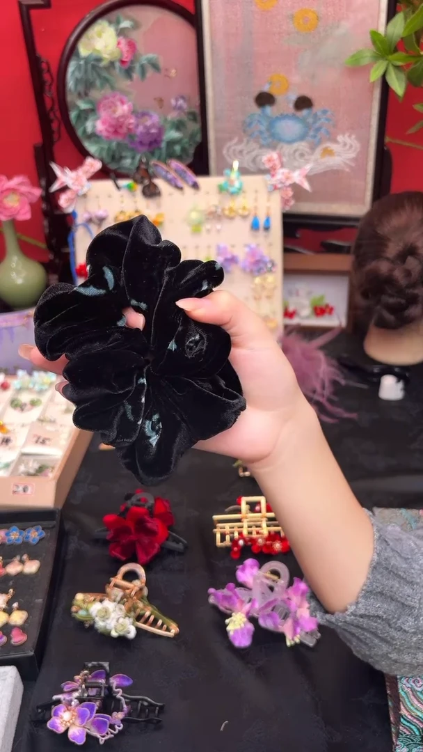 刺绣?***?非遗手工绒花