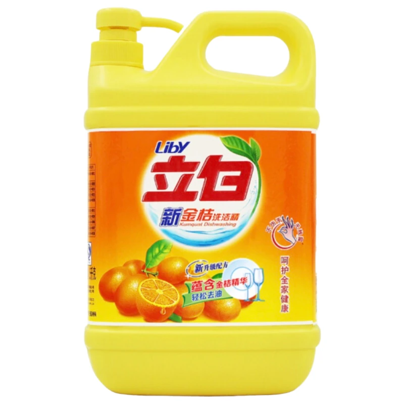 Liby/立白金桔洗洁精黄色 金桔香型 1.2kg