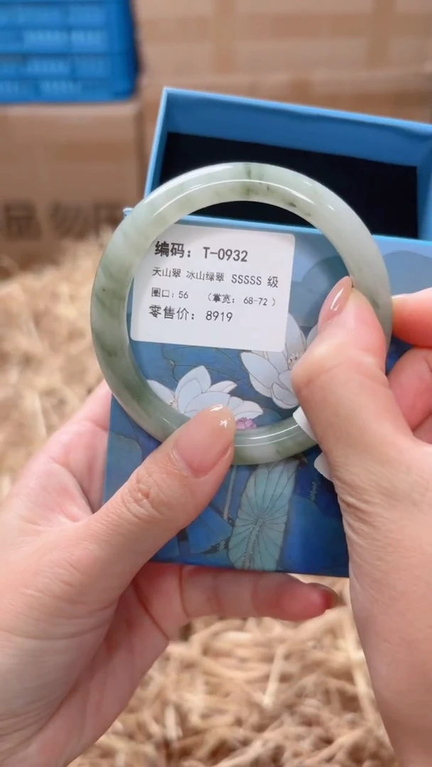 未镶嵌手镯石英质玉T-0932