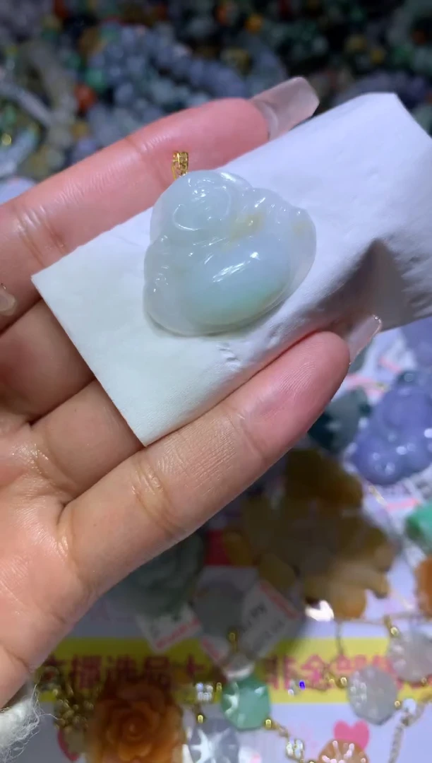 【闪购商品】翡翠挂件未镶嵌MJX036446