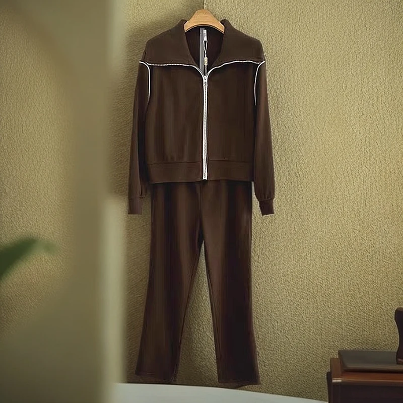 休闲风时尚套装女装洋气秋季减龄卫衣宽松时尚春季套装显瘦气质