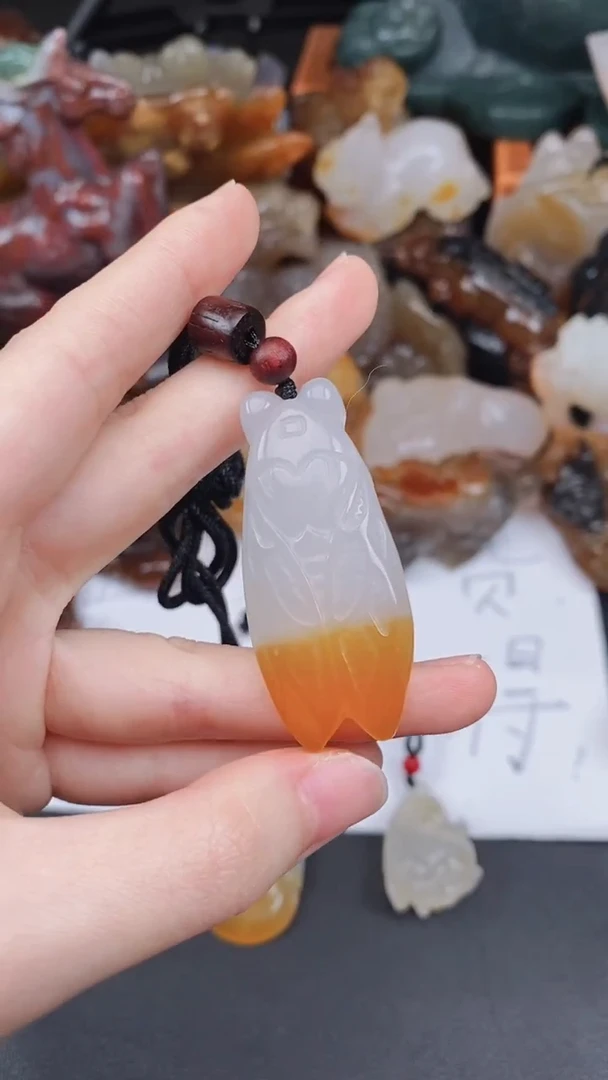 未镶嵌颈饰玛瑙/玉髓AA