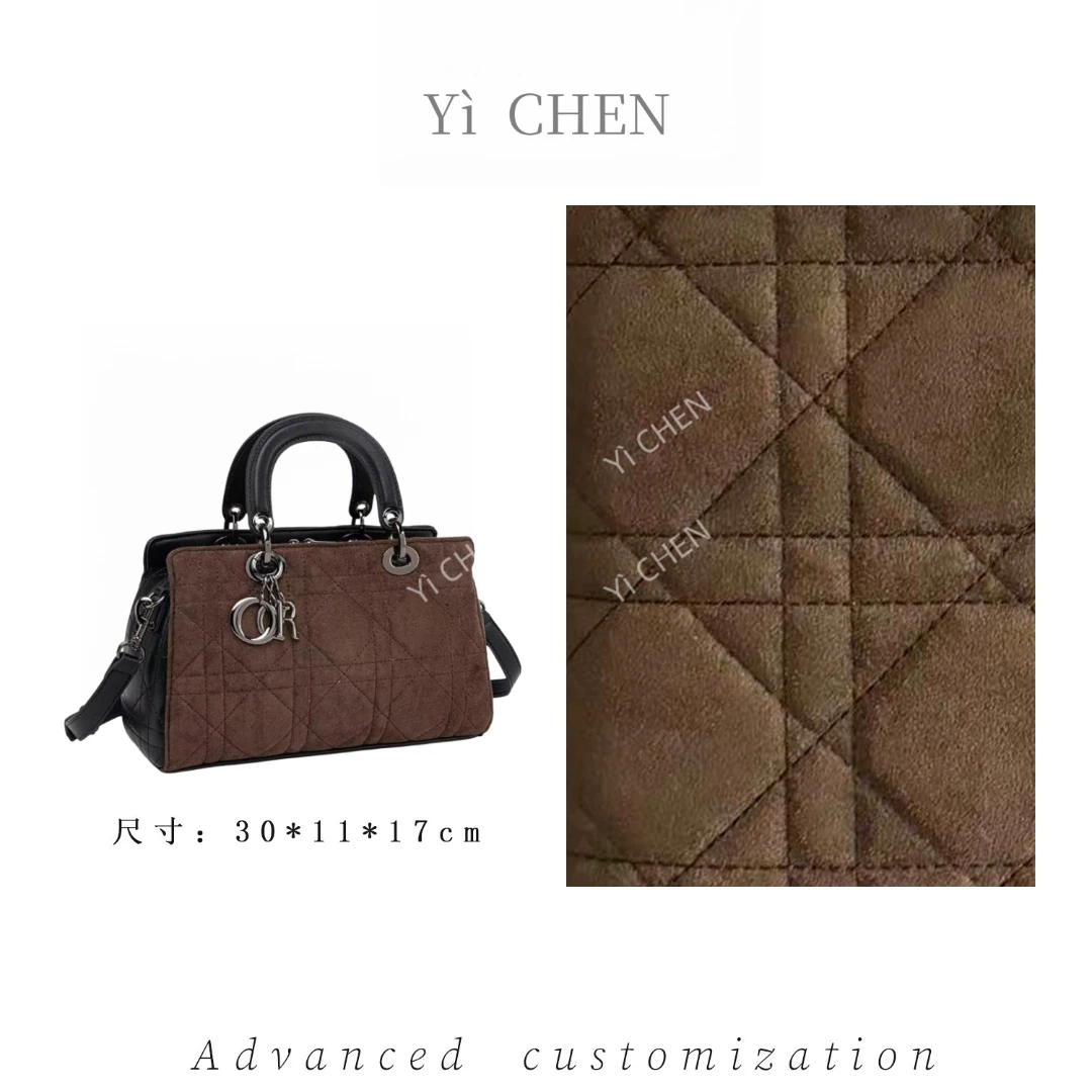 【Yì CHEN】QYX-81634-1-可可棕 简约时尚女士新款轻奢单肩斜跨包