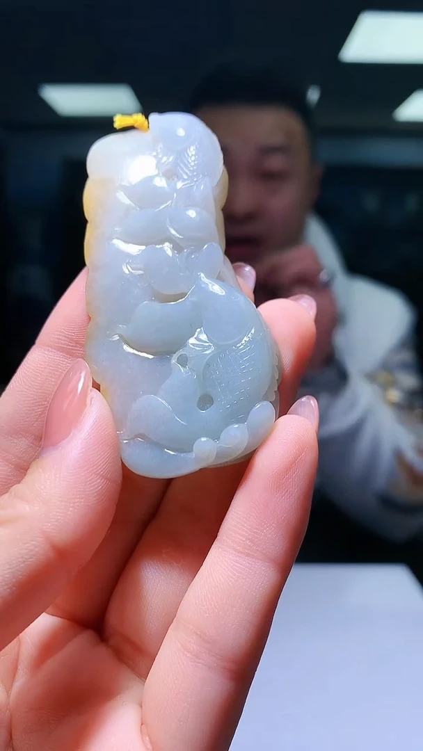 【闪购商品】定制翡翠未镶嵌1052hm-毛货挂件30