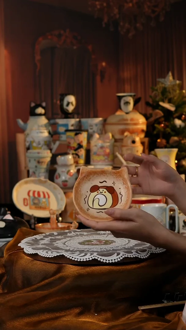 陶瓷便携款景德镇手工手绘陶瓷