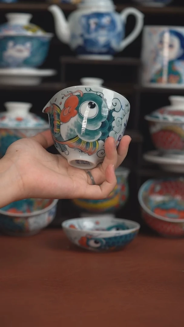 老师作品神仙鱼公道杯（宠粉福利 ）