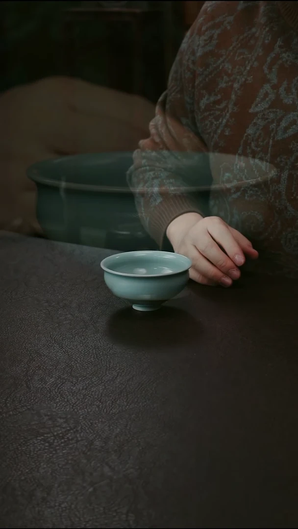 其他李布托微瑕束口盏57