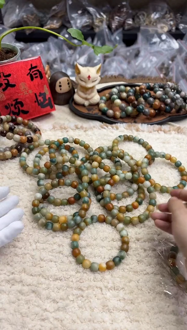 菩提根/象牙果手串11.7糖壳（314）