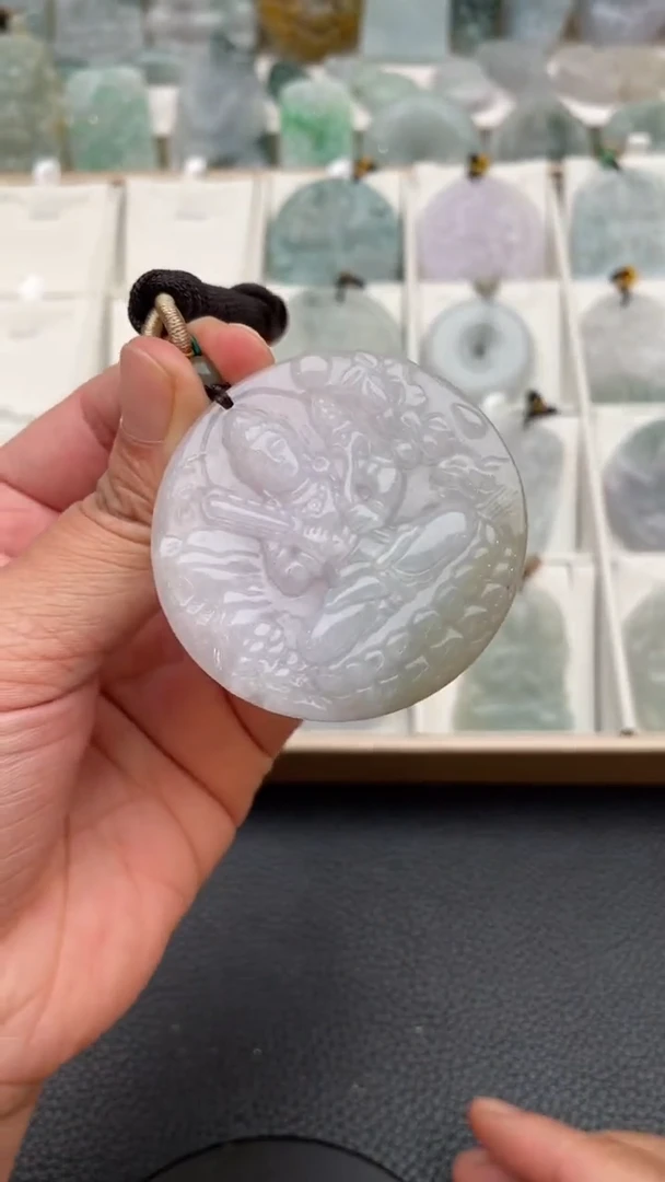 颈饰未镶嵌翡翠天然缅甸翡翠A货218