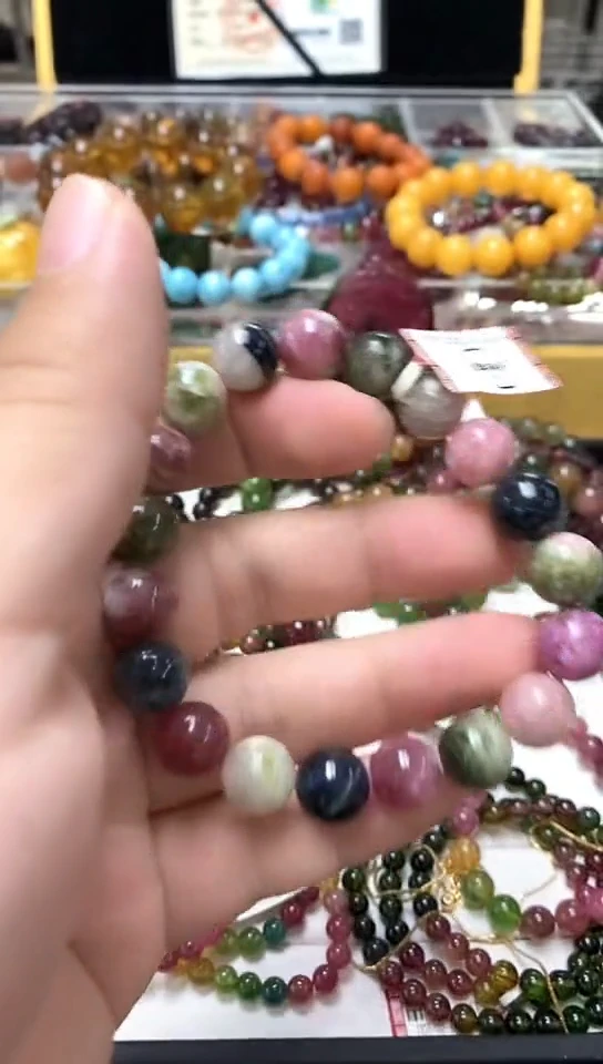 未镶嵌手链碧玺手链5
