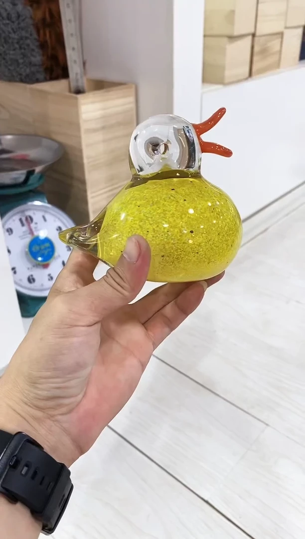 汐*熙慕忆家手作琉璃花瓶瑕疵