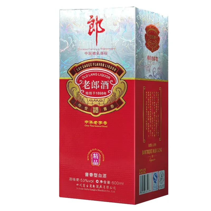 郎酒老郎酒精品(2012年)聚会宴请粮食酒 酱香型白酒(L)53度500ml