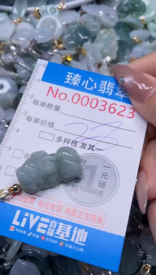 颈饰未镶嵌翡翠3623