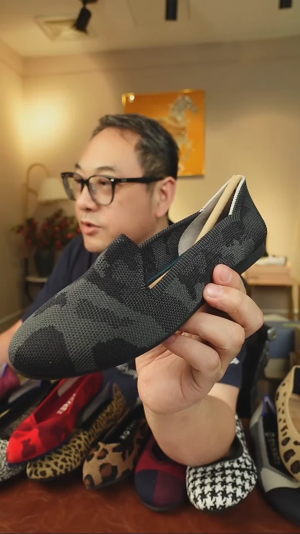 单鞋清货 飞织王妃鞋36码