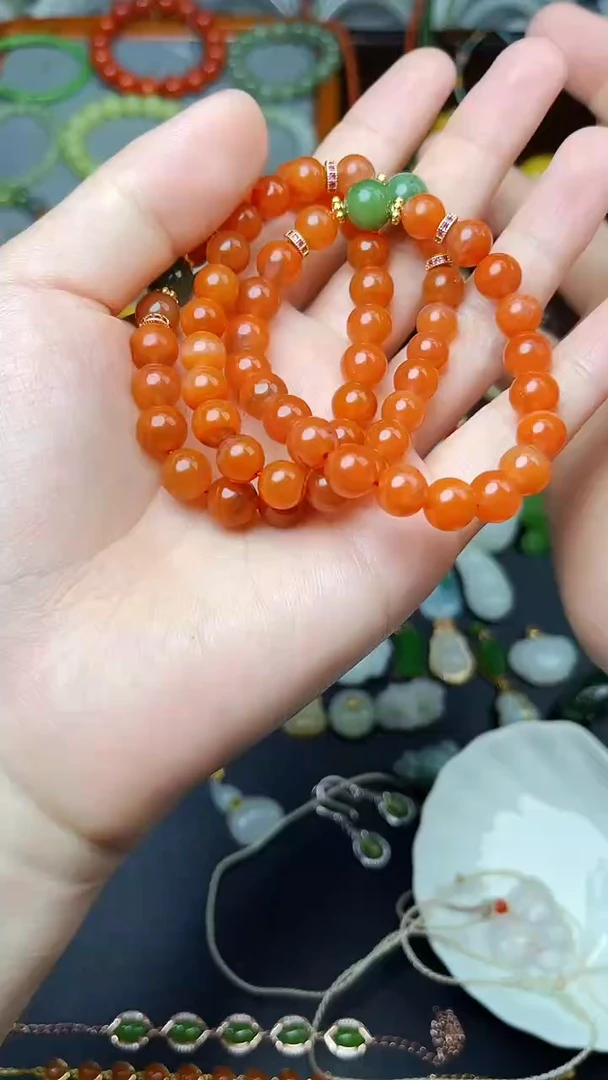 未镶嵌手串南红玛瑙多样性拍一发一 06
