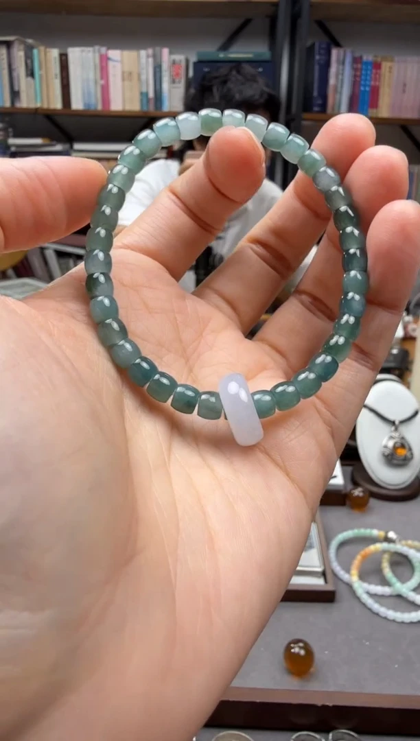 颈饰未镶嵌翡翠翡翠手串