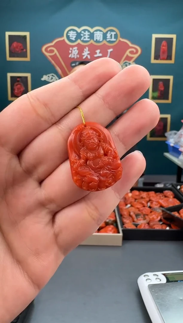 南红玛瑙雕刻未镶嵌002ZB0603产品一个