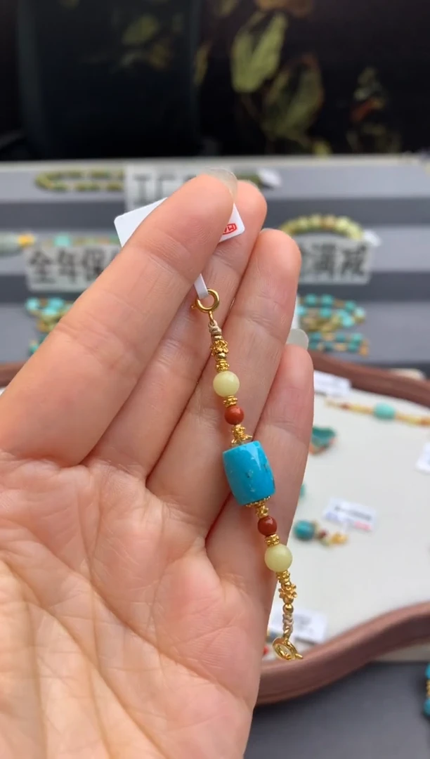 未镶嵌绿松石提溜茜.A193