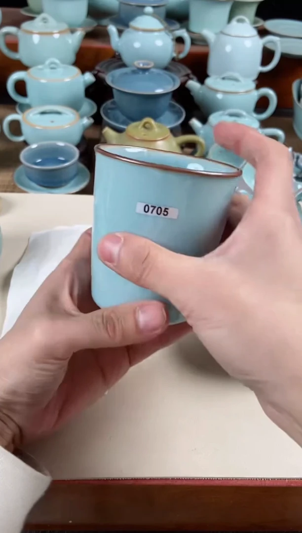 【闪购商品】其他705号微瑕咖啡杯支钉烧纯手拉杨聚斌