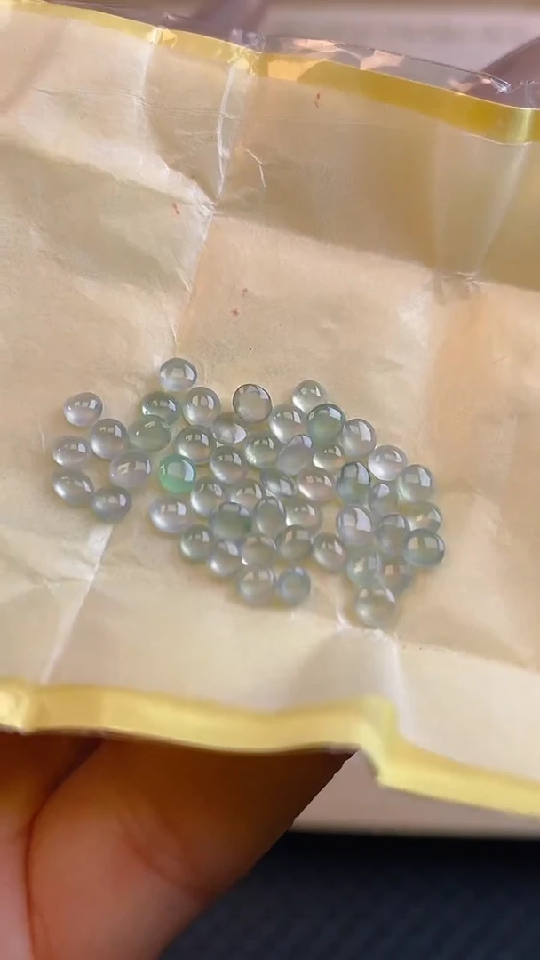 【闪购商品】翡翠耳饰未镶嵌天然A货翡翠14