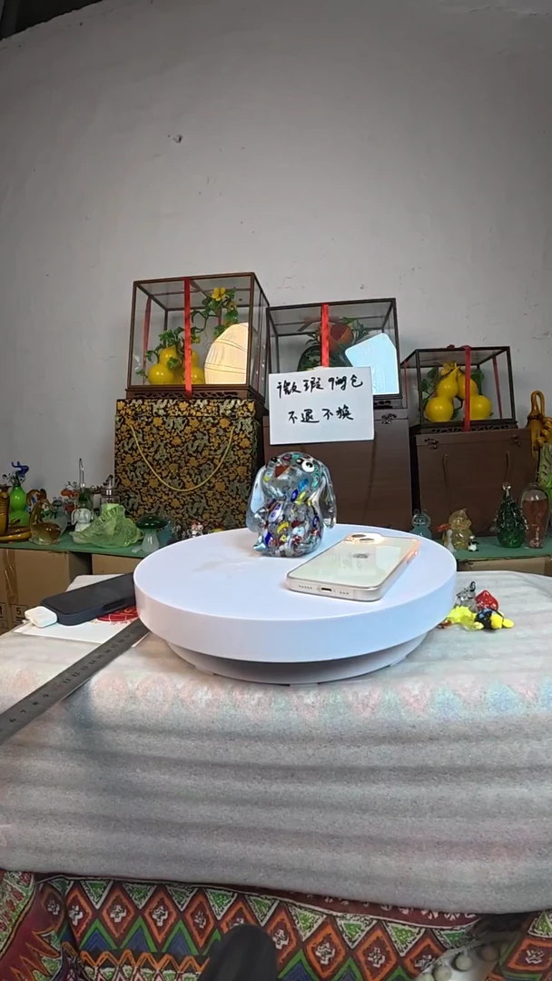 琉璃淄博非遗琉璃夜光狗