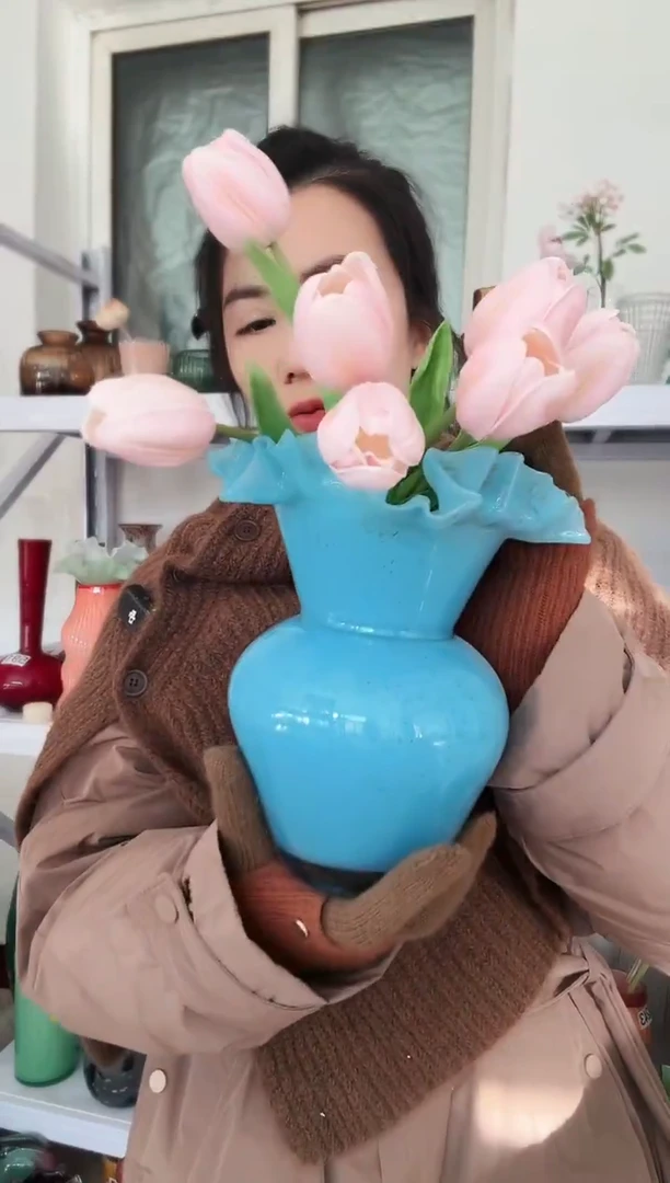 015直播玻璃花瓶