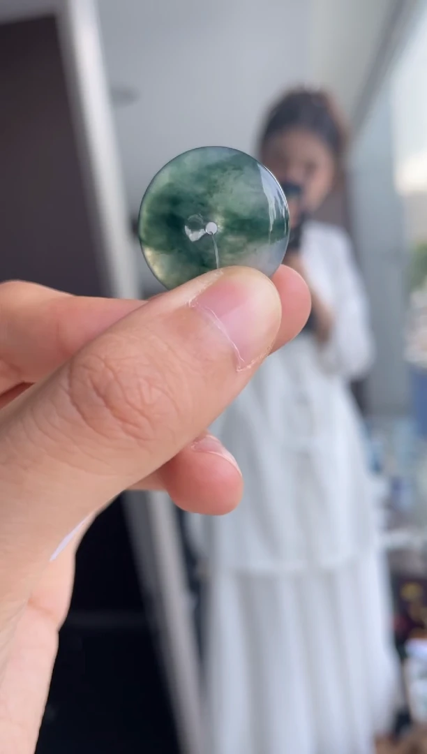 吊坠(不含链)未镶嵌翡翠天然缅甸A货翡翠