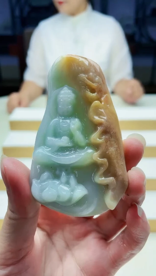 未镶嵌定制翡翠毛货09230084