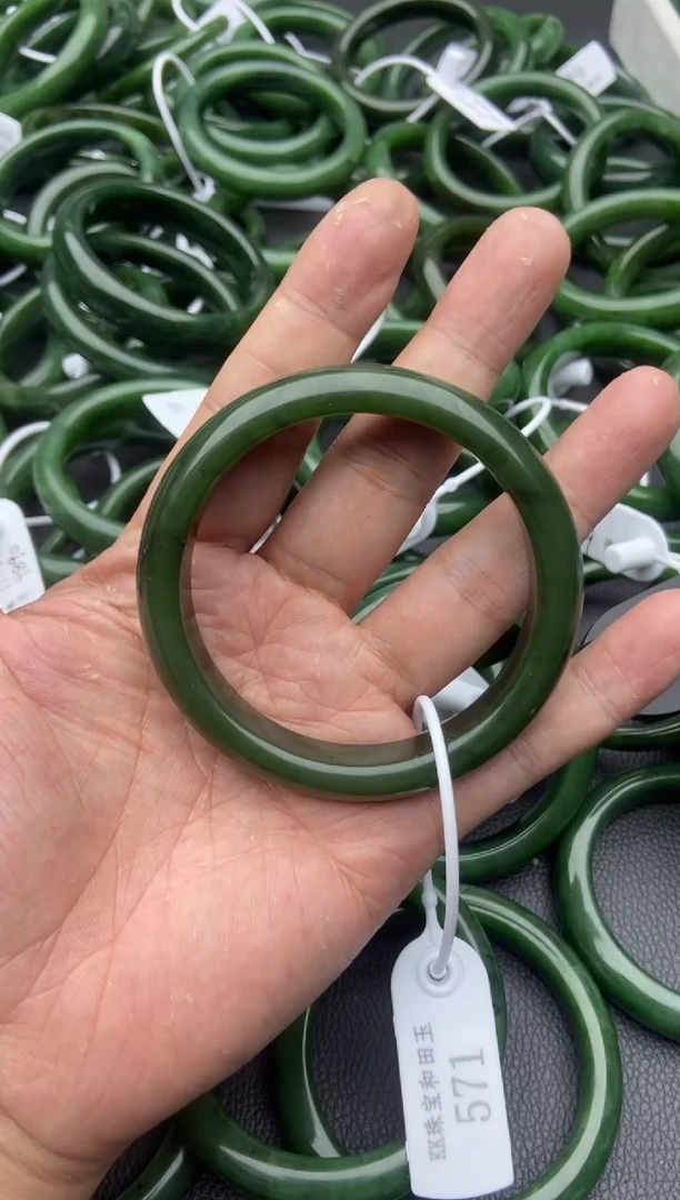 未镶嵌手镯和田玉（碧玉）28-62.