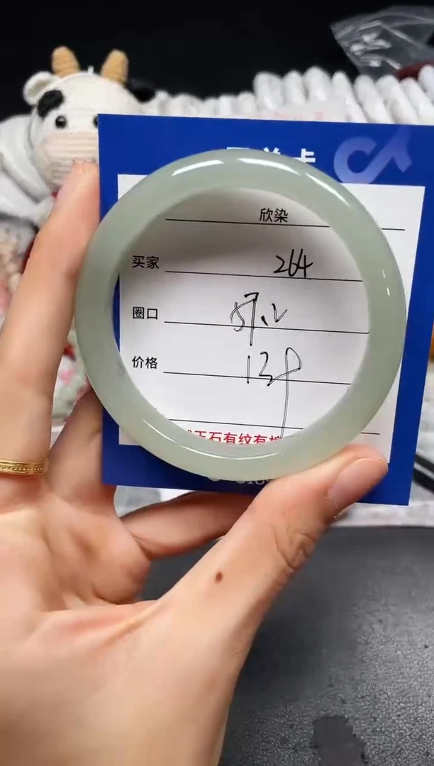 未镶嵌手镯石英质玉264