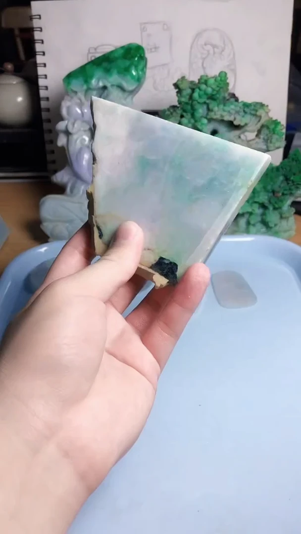 翡翠未镶嵌颈饰天然A货翡翠