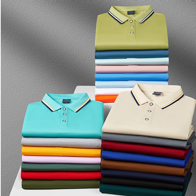 【pin牌撤柜】编码T801-1000新款翻领夏季凉感短袖POLO衫