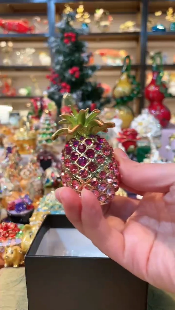 【闪购商品】精致珐琅彩首饰盒