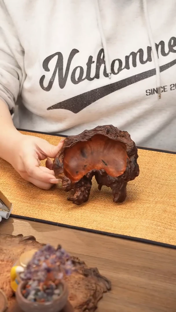 26号云小屋紫柚木果盘