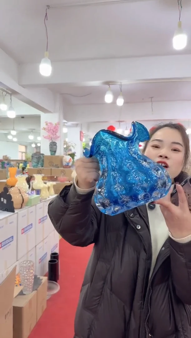 【闪购商品】琉璃迪喜花器-i-早25