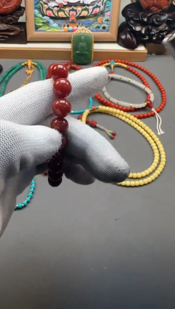 【闪购商品】南红玛瑙手串手串未镶嵌手串手串