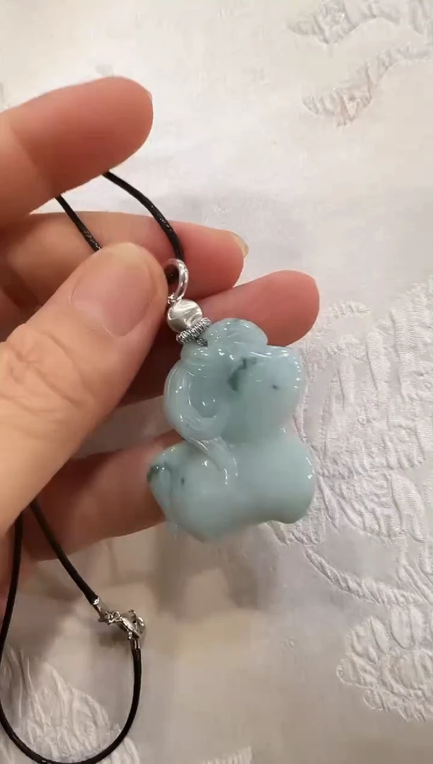 颈饰未镶嵌翡翠国风