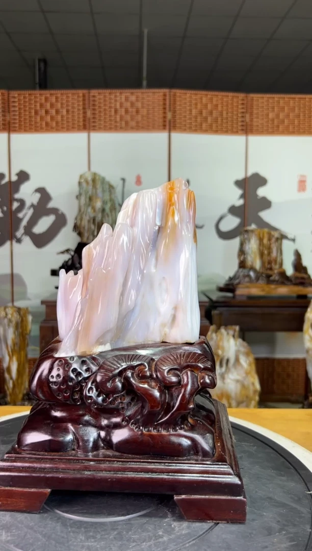 未镶嵌珠宝奇石硅化玉6