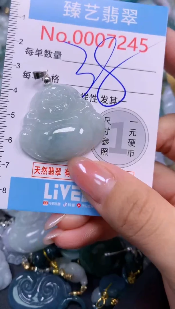 颈饰未镶嵌翡翠7245